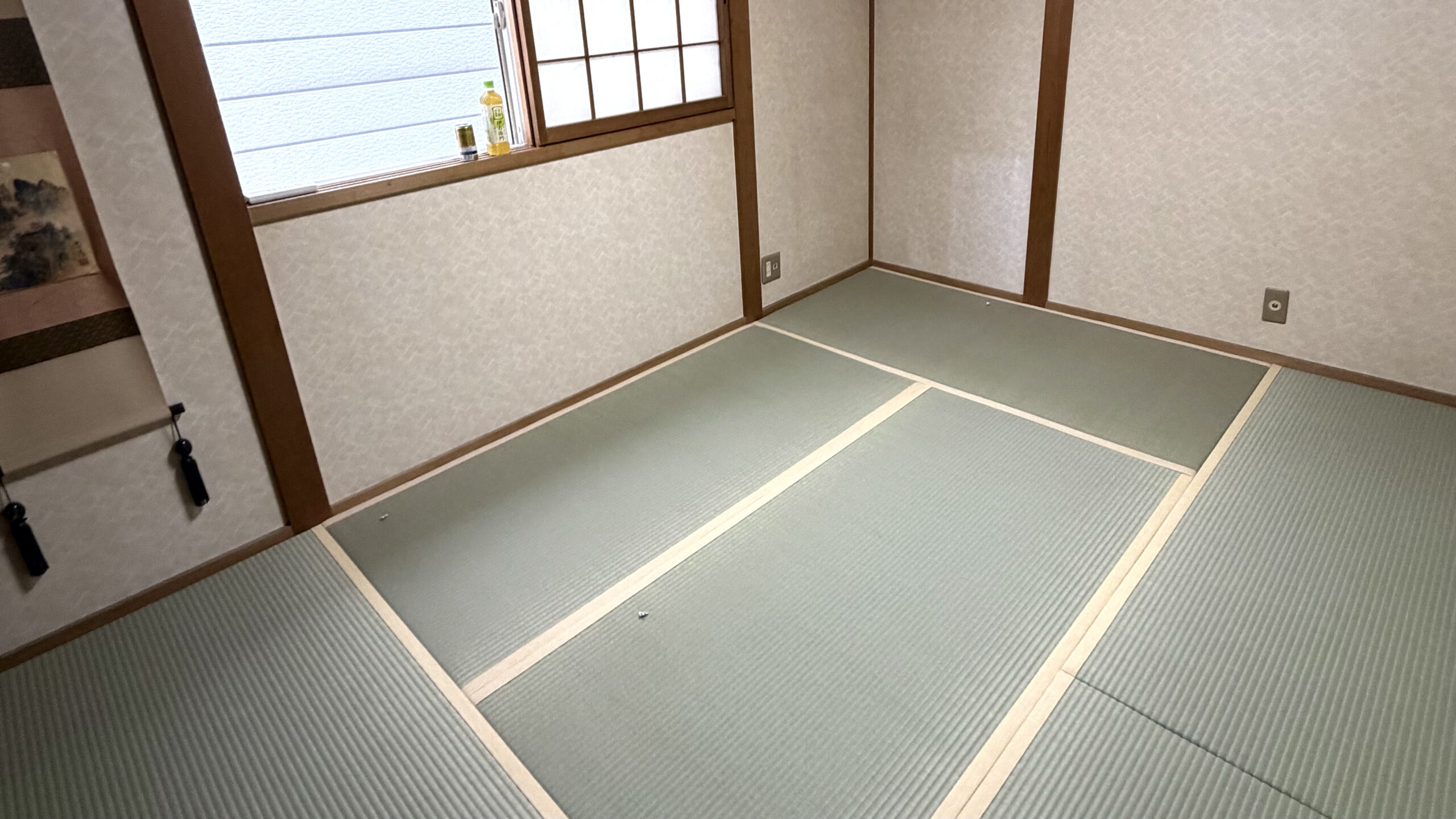 昔からのお得意様宅の畳を「絹織」で表替