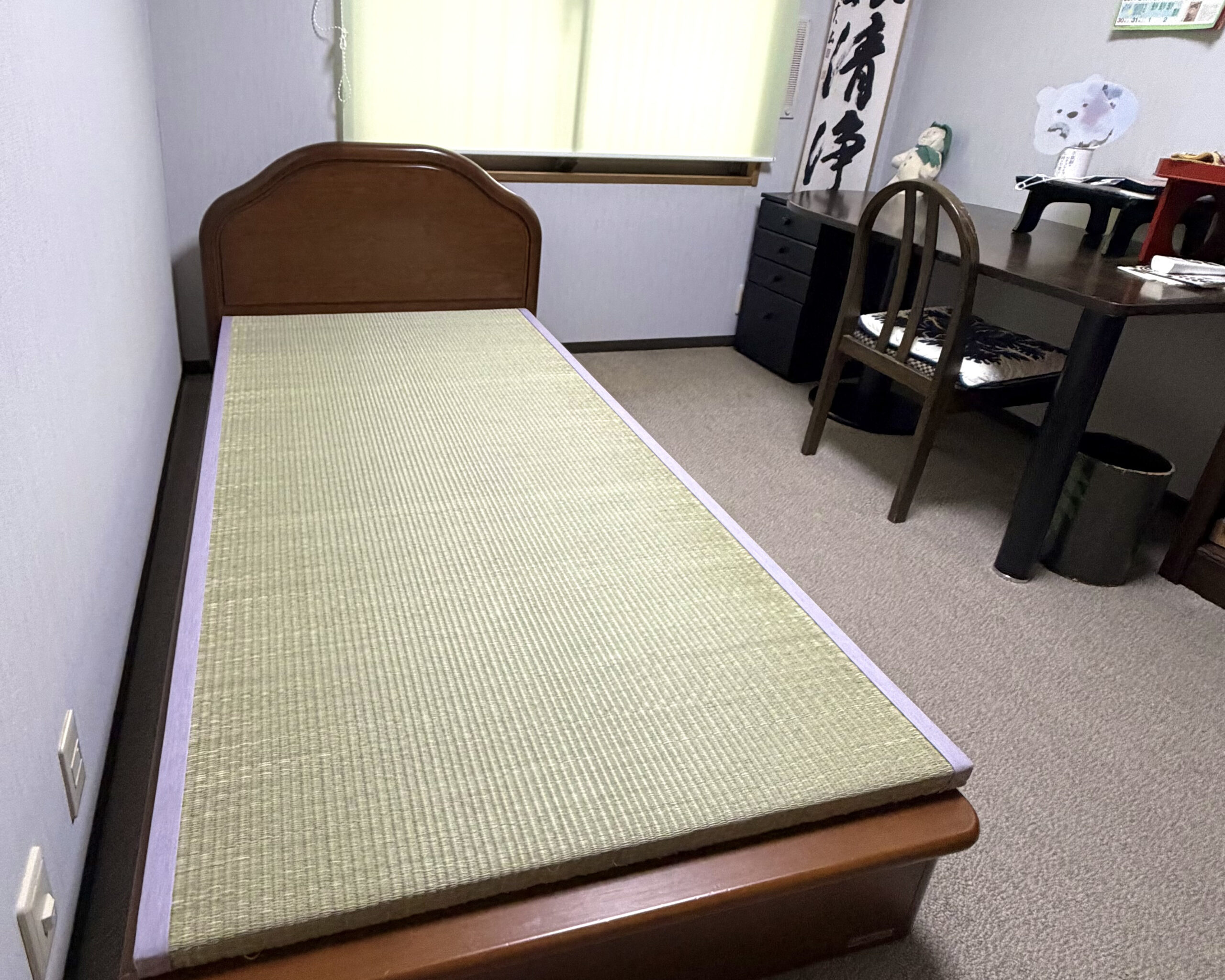 神戸市兵庫区K様からご相談。マットレスから七島藺のベッド畳へ