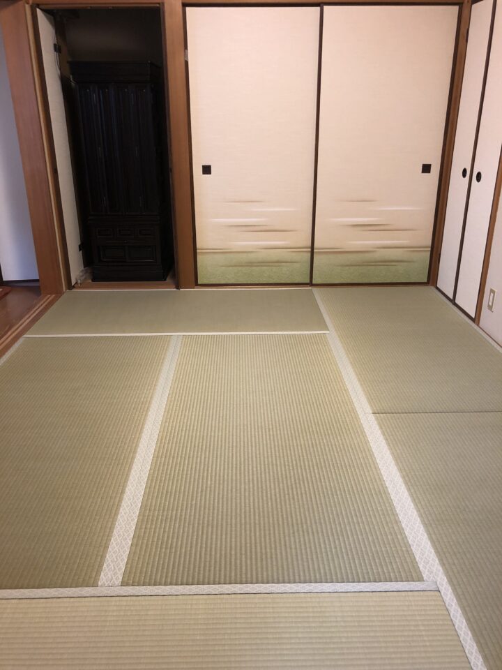 奈良県 S邸 畳表替え襖貼替の画像